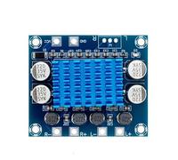 MOBYGKFY Placa amplificadora de potencia de Audio estéreo Digital de 2,0 canales 8-26V 3A