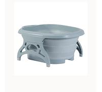 MOBYGKFY Plegable del pie remojo cubo de plástico portátil bañeras de masaje que hace espuma balde de casa Sauna Bañera Bañera de pedicura