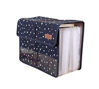 MOBYGKFY Portable linda ampliable acordeón 13 bolsillos A4 carpeta de archivos de Oxford La expansión de la cartera de documentos