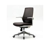 MOBYGKFY Redacción Chai Presidente Recepción tirón Encima del Presidente de Redacción del Brazo en Silla Silla Silla de Ordenador Negro Inicio Estudiante Silla de Escritura Silla de Oficina(3-Pack)
