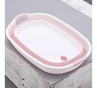 MOBYGKFY Sauna baño Lavabo de almacenaje plegable del hogar de lavandería cuenca de hidromasaje bañera plegable portátil de pies Masaje de pies de plástico