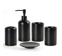 MOBYGKFY Set de artículos de tocador Kit de baño de cerámica Artículos for el hogar Regalos de baño