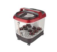 MOBYGKFY Tina de pies termostato de calefacción para el hogar masaje automático sudor salud máquina de masaje de pies cubo alto