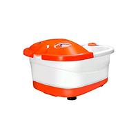 MOBYGKFY Tratamiento del pie barril hogar masaje eléctrico Rodillo baño de pies automático Calefacción baño de pies