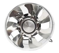MOBYGKFY Ventilatore da 8 pollici d'aria con tubo metallico di scarico Mini estrattore bagno parete