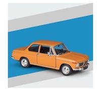 MOCALUX Coche Escala 1:24 para BMW 2002 para Ti Adornos para Maquetas De Coches De Aleación Fundida A Presión Modelo Coleccionable(Naranja)