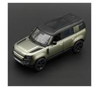 MOCALUX Coche Escala 1:24 para Land Rover para Defender 110 2022 Coche De Colección De Metal Fundido A Presión Modelo Coleccionable(Verde)