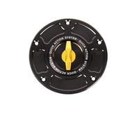 MOCALUX para HON&DA CBR250 MC19 MC22 1988-1994 CBR400 NC23 NC29 1986-1994 Protector de Tapa de Tanque de Combustible para Motocicleta(Amarillo)