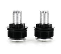 MOCALUX para KA&WASAKI Z650 2017-2021 Z750 2004-2006 Cubierta del Tornillo del Amortiguador Delantero Precarga Ajustable Perno De La Horquilla(Plata)