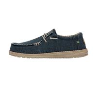 Mocasín Hombre Hey Dude HD.40003 Wally Braided Slip On Azul Blue Night