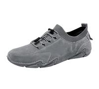 Mocasines casuales para hombre, zapatos náuticos, cómodos, para conducir, caminar, al aire libre, trabajo, oficina, ligeros, transpirables, de cuero, bajos, con cordones, zapatos Beck para interiores