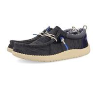 Mocasines Color Azul Marino Estilo WALLABEES con Acentos EN Tonos Denim para Hombre TREILLES