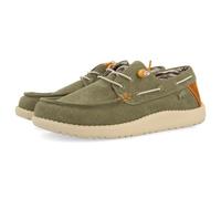 Mocasines Color Caqui Estilo NÁUTICOS con Detalles DE Colores para Hombre SULT