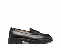 Mocasines de piel Norize Mujer Talla 38. Color Negro