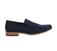 Mocasines Dolcetto para Hombre, de Ante Azul Marino, Ligeros y Casuales.