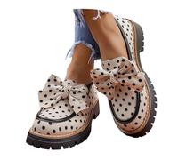 Mocasines elegantes en estilo de ballet con encanto clásico y diseño discreto, Blanco, 41 EU