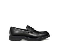 Geox U Massimiano, Mocasines Hombre, Negro, 43 EU