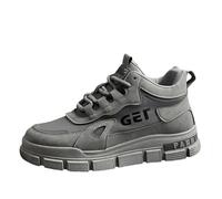 Mocasines Hombre Elevateshoes Planos Slipper Slip On Zapatos Deportivos Invisible Altura Increased Antideslizante Zapatos de Caminar Antideslizantes Zapatos de Correr Unisex Zapatos de Caminar, gris
