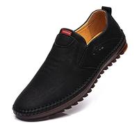 Mocasines Hombre Respirables,Mocasines Hombre Cuero,Mocasines para Hombre de Cuero de conducción,Mocasines Loafer Hombre