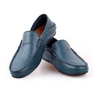 Mocasines Hombres Zapatos de Vestir Casuales Holgazanes Slip On Verano Plano Cuero Zapatos de Conducción Zapatillas 39-47 EU