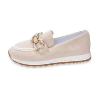 Mocasines Mujer Zapatos Barco y Mocasines para Mujer Planos ante Suecia para Ponerse Zapatos Loafers Vestidos para Trabajo, Caminar, Conducir, Viajes y Ocio, A beige., 39 EU
