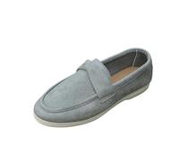 Mocasines Mujer,Zapatos Planos Mujer Punta Redonda de Ante Sintético Cómodos Ligeros Zapatillas Sin Cordones Casual con Suela de Goma Antideslizante Moda Sencillo Bailarinas para Diario Oficina