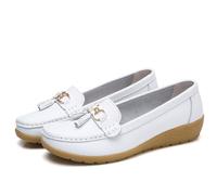 Mocasines ortopédicos de Cuero Transpirable para Mujer, Zapatillas de Verano sin Cordones, Zapatos cómodos de Cuero para Caminar en el Trabajo. Sandalias Hombre