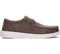 HEYDUDE Zapatos estilo mocasín Paul Classic para hombre Brown 45