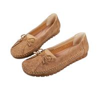 Mocasines Planos para Mujer, Mocasines Planos Ligeros de Ajuste Extra Ancho, Zapatos cómodos para Caminar, Uso Casual Trabajo y Oficina