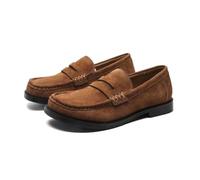Mocasines sin cordones para hombre,Mocasines universitarios de ante,Zapatos casuales de verano para caminar,Comodidad Zapatos de Conducir Plano,para el trabajo,la escuela,caminar y viajar,EU39-44