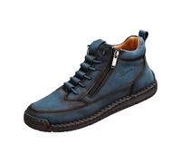 Mocasines Slip-on con suela suave al tacto para una comodidad transpirable, zapatos casuales de paseo ligeros y flexibles., azul oscuro, 38 EU