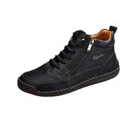 Mocasines Slip-on con suela suave al tacto para una comodidad transpirable, zapatos casuales de paseo ligeros y flexibles., Negro , 38 EU