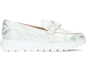 MOCASINES WONDERS A2444SIL SILVER 40