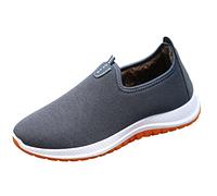 Mocasins - Zapatos de trekking para hombre con elevaciones, antideslizantes en el deslizamiento, invisibles, elevados, ligeros, ortopédicos, informales, deportivos, clásicos, transpirables, b, 42 EU