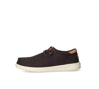 HEYDUDE - Paul Canvas, Zapatillas sin Cordones para Hombre, Mole Brown/Wood Ash, 40