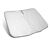 MOCATT Parasol Coche Delantero para Peugeot Rifter 2018-2022, Plegable Parasol Parabrisas Coche Protector Solar para Delantera Parasol, Reduce Calor Aislado y Radiación UV,Sliver