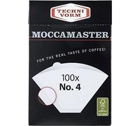 Filtros de papel Moccamaster de tamaño 4 (100 unidades)
