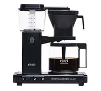Moccamaster KBG Select, Cafetera de Filtro, Cafetera, Negro, Black, 1.25 Litros