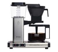 Moccamaster KBG Select, Cafetera de filtro, Jarra de vidrio, Brushed, 1.25L