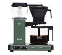 Moccamaster KBG Select, Cafetera de filtro, Jarra de vidrio, Forest Green, 1.25L