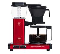 Moccamaster KBG Select, Cafetera, Rojo Metalizado, Cafetera Filtro, 1.25 Litros