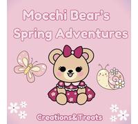 Mocchi Bear's Spring Adventures: Cute and Simple coloring book