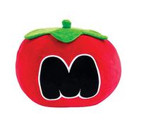 Mocchi Mocchi Nintendo Mega Tomato Kirby Peluche 40 cm, Nintendo & Kirby Merchandising para niñas Dormitorio Accesorios Kirby Soft Toy para niños y niñas, cojín de Tomate Kirby a Partir de 3 años