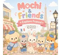 Mochi & Friends Explore France Coloring Book