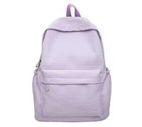 Mochila 2026 Una mochila casual de gran capacidad estilo coreano Instagram para estudiantes de secundaria y preparatoria, morado, Talla única para todos, Mochilas tote