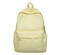 Mochila 2026 Una mochila casual de gran capacidad estilo coreano Instagram para estudiantes de secundaria y preparatoria, amarillo, Talla única para todos, Mochilas tote