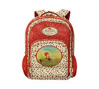 Mochila 3 compartimentos Pequeña - Santoro - Poppi Loves - Apple