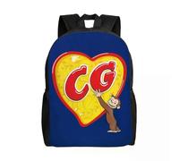 Mochila 301Hs Curious George Is All Heart Mochilas para mujeres, hombres, estudiantes, mochila para