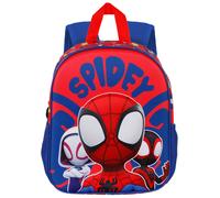 Marvel Spiderman Gang-Mochila 3D Pequeña, Rojo, 26 x 31 cm, Capacidad 8.5 L