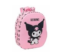 Mochila 3D KUROMI (10 x 27 x 33 cm)